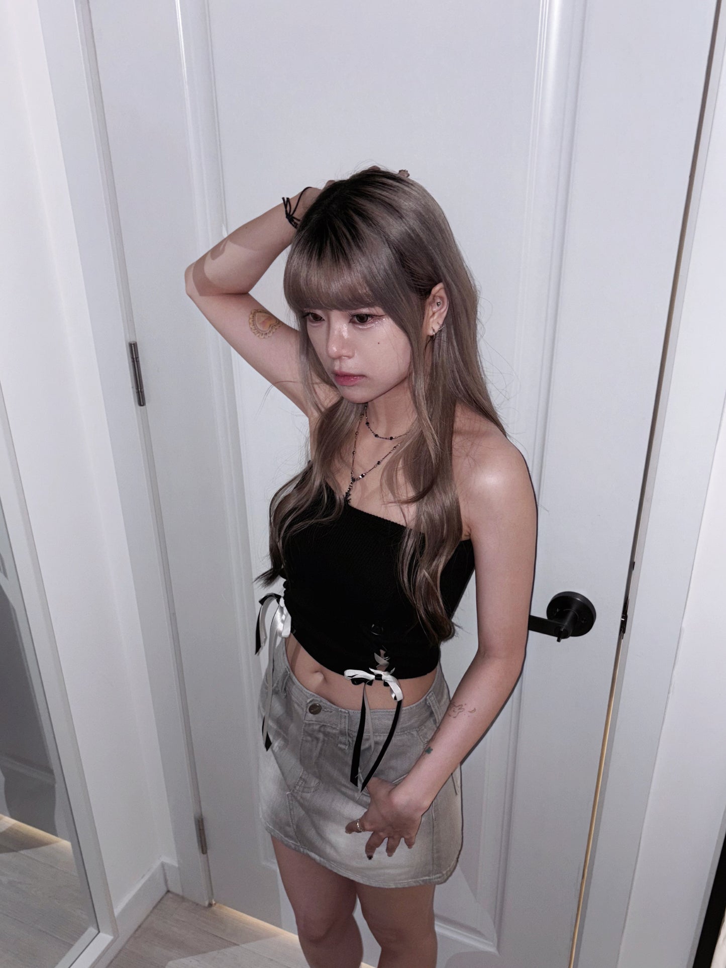 【sexy cute小性感】雙色蝴蝶結絲帶Padded Top