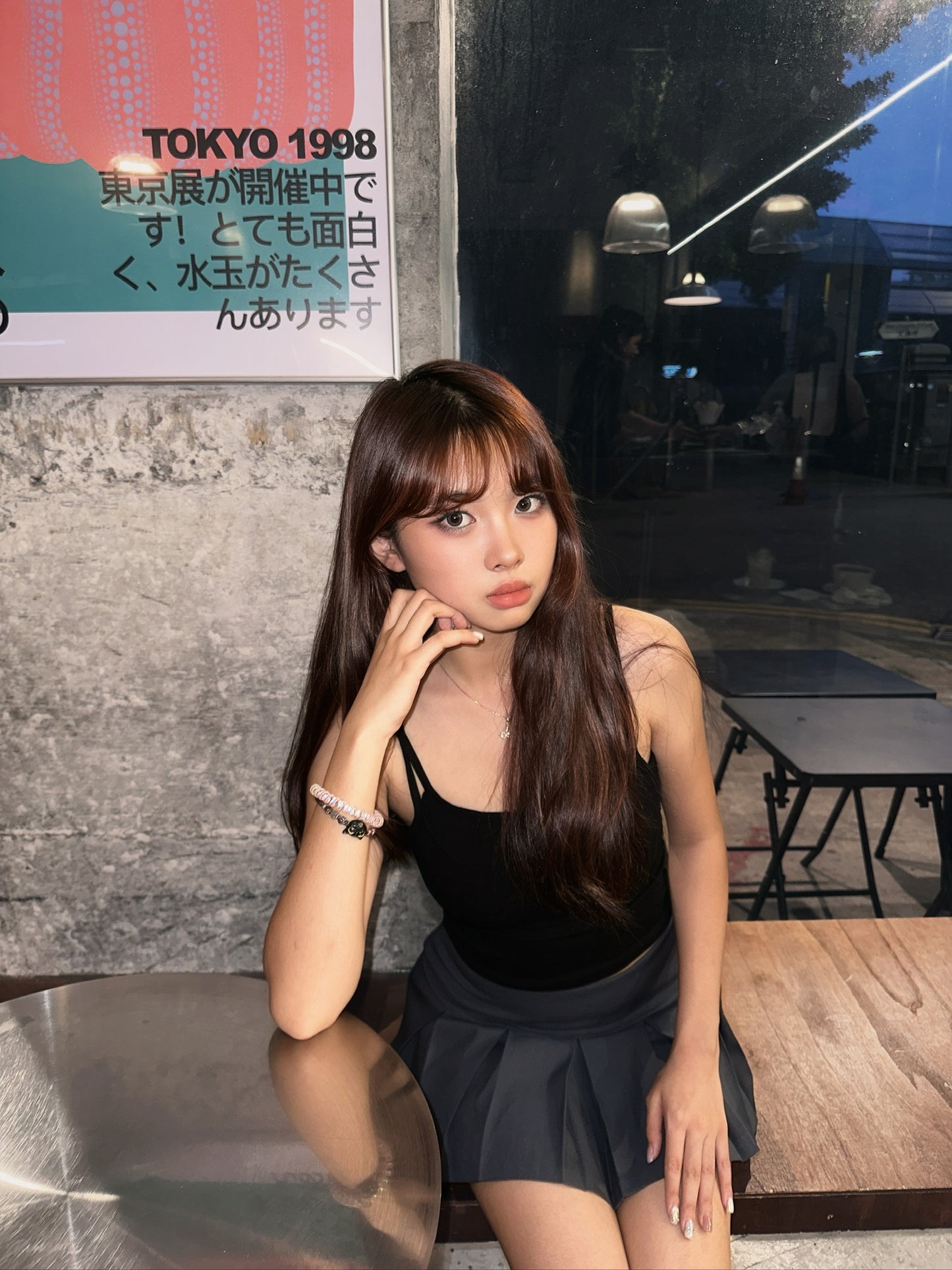 【Daily百搭必備】雙吊帶假兩件疊穿層次Bra Top