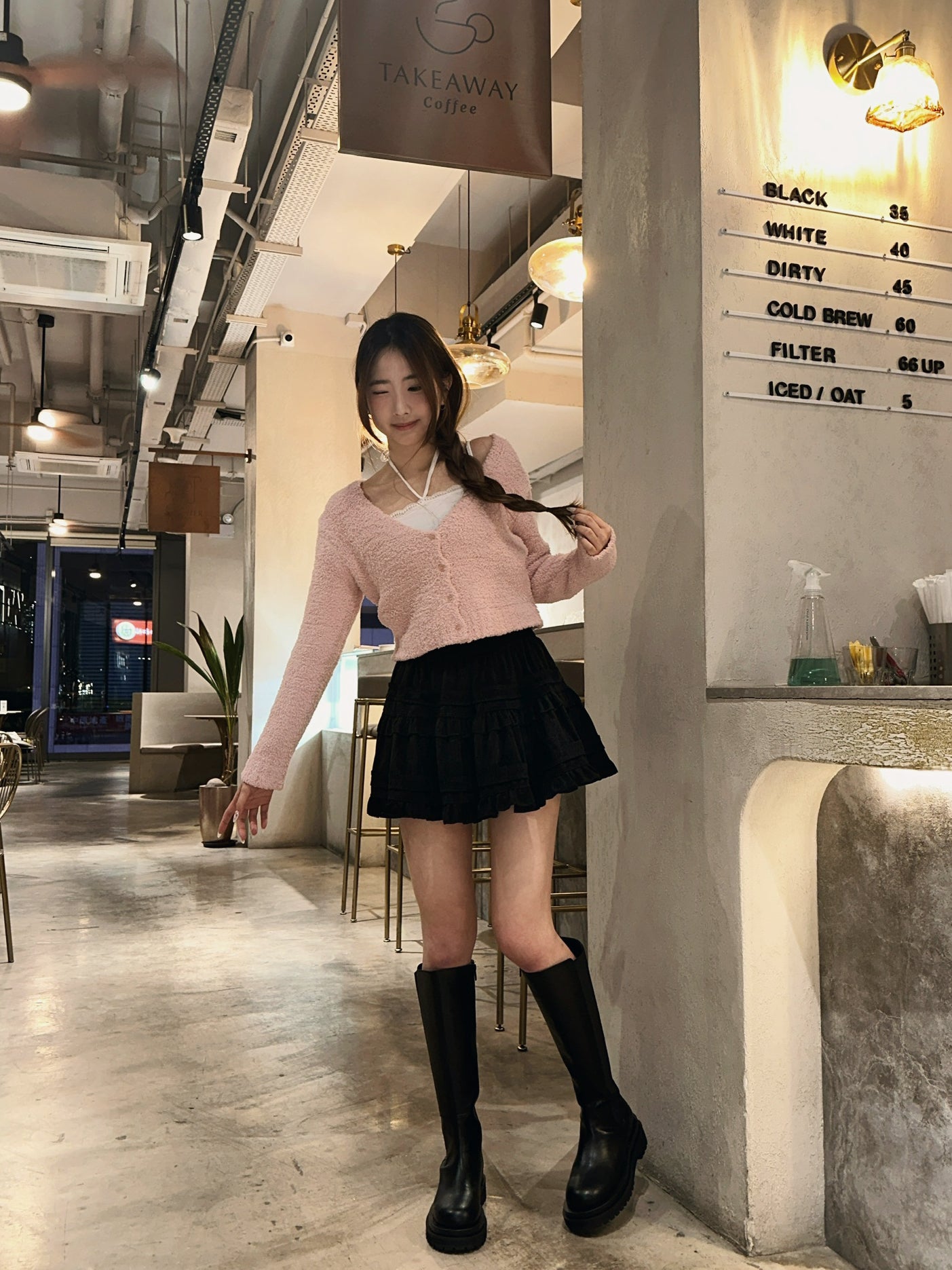 +5cm Slim Fit Basic Riding Boots