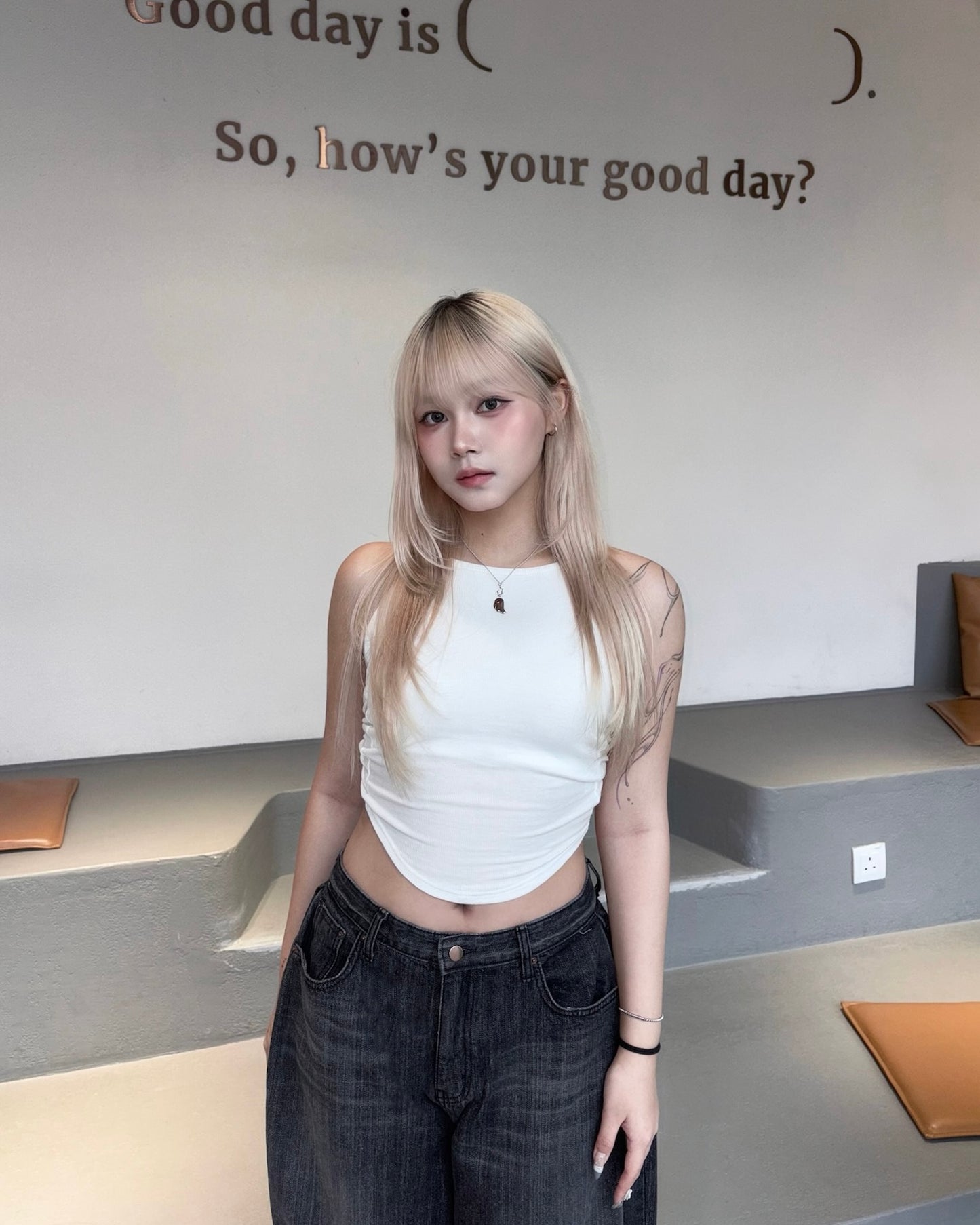 【超軟糯親膚】Basic露背交叉綁結Bra Top