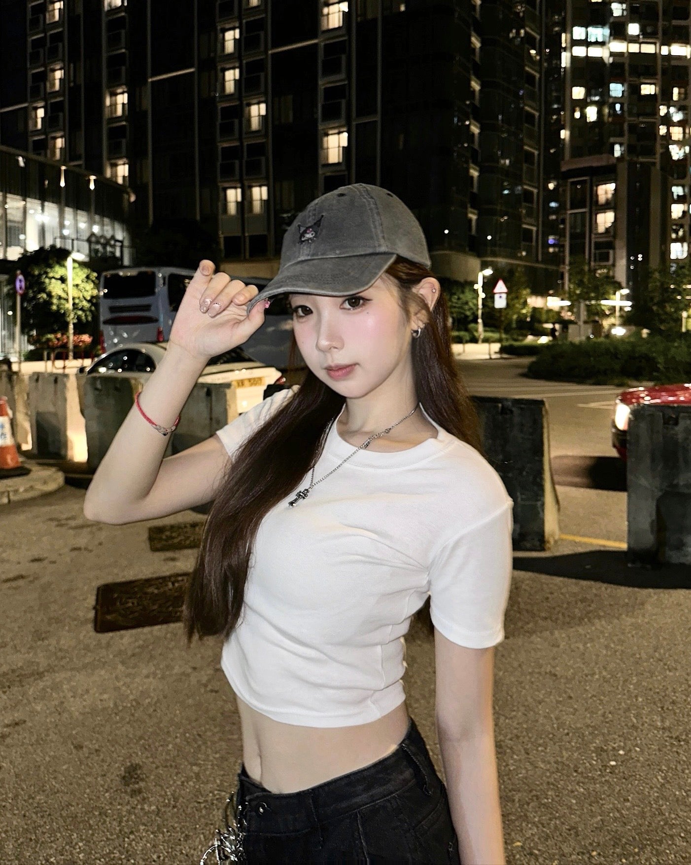 【韓網熱賣同款】Clean Fit顯身材Basic Crop 棉質Tee