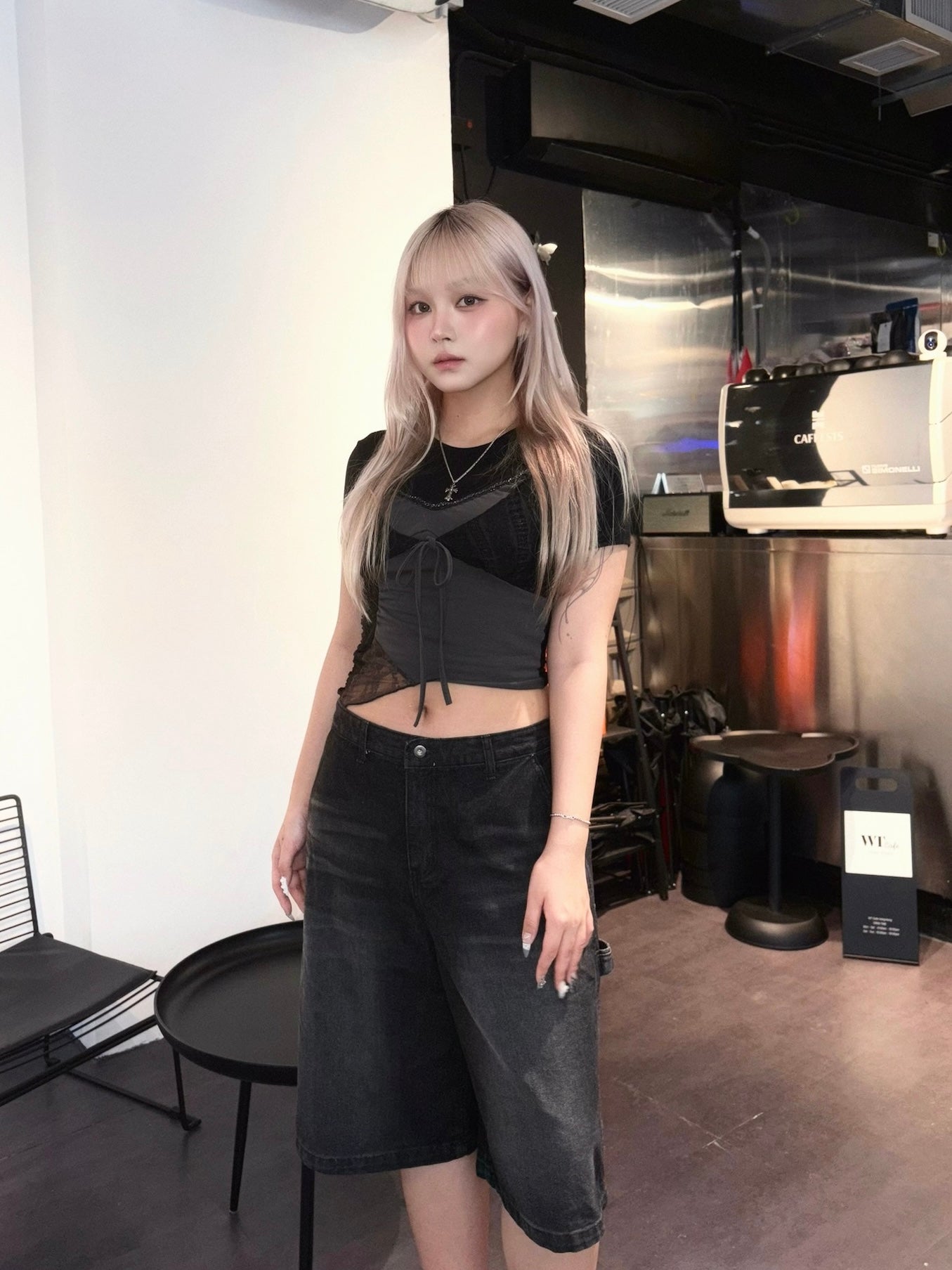 【韓網熱賣同款】Clean Fit顯身材Basic Crop 棉質Tee