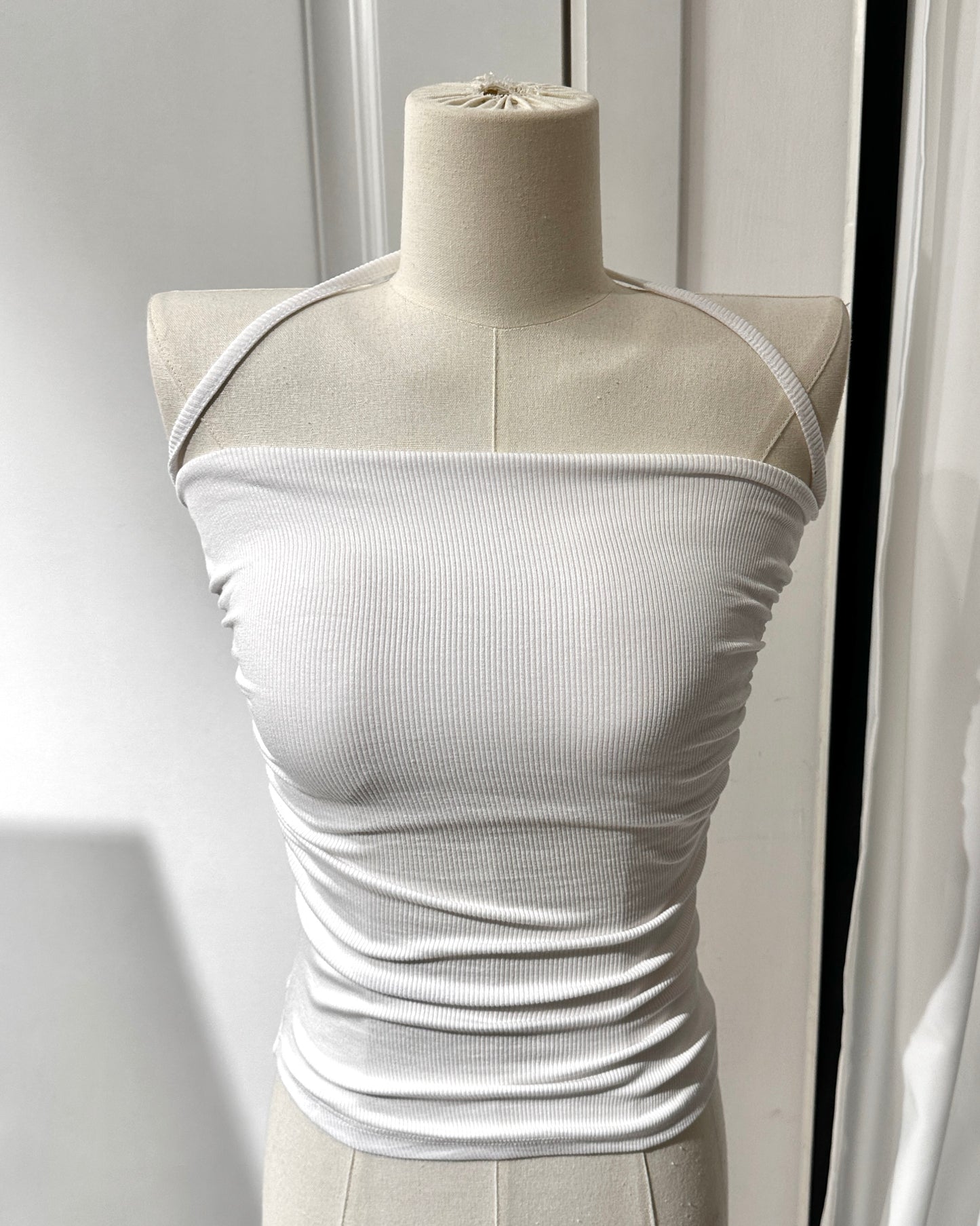 【Daily百搭必備】3 ways綁帶美胸修身Bra Top