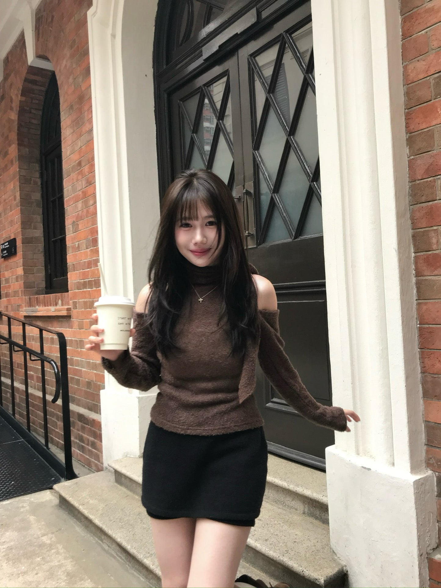 【韓妹人人必有❄️冬天必買打底】裙褲2026 New Ver💗Warm Up抓絨打底高腰針織裙褲