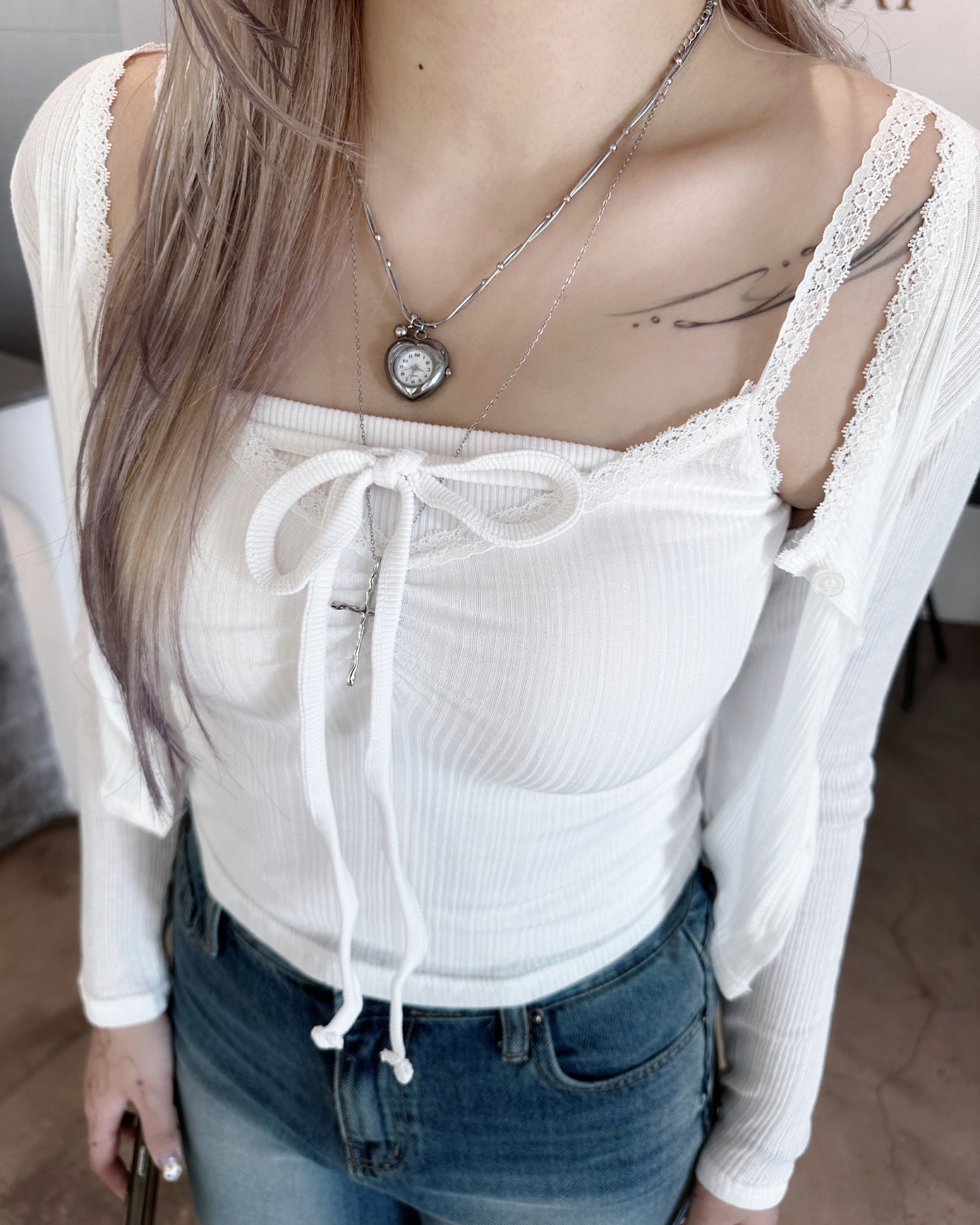 【Daily百搭必備】3 ways綁帶美胸修身Bra Top