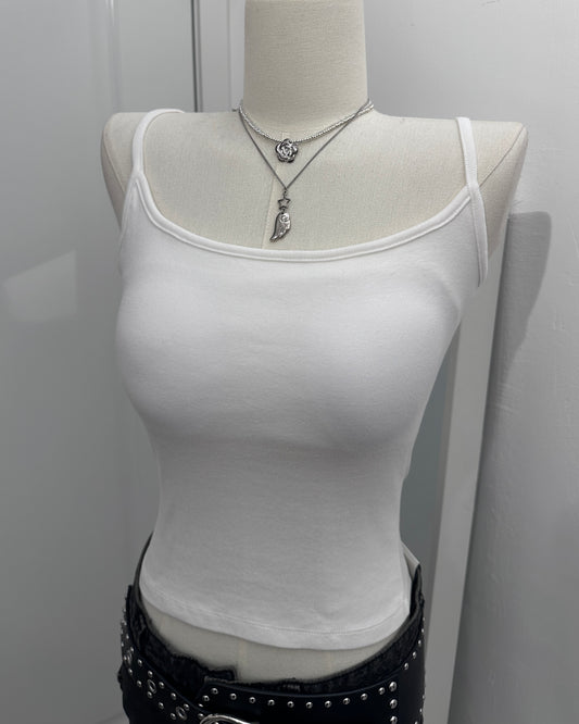 【Daily百搭打底系列♪】Sofu透氣棉質吊帶Bra Top