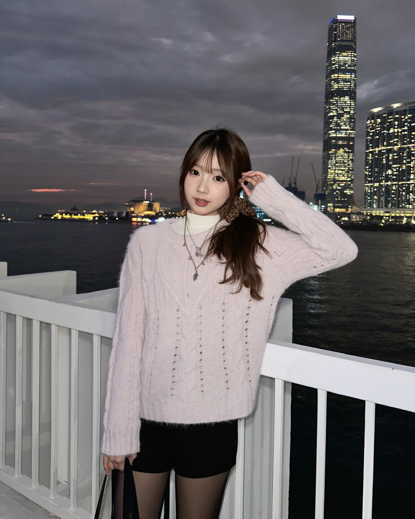 【韓妹人人必有❄️冬天必買打底】 強烈推薦包色！Warm Up抓絨打底高腰針織短褲