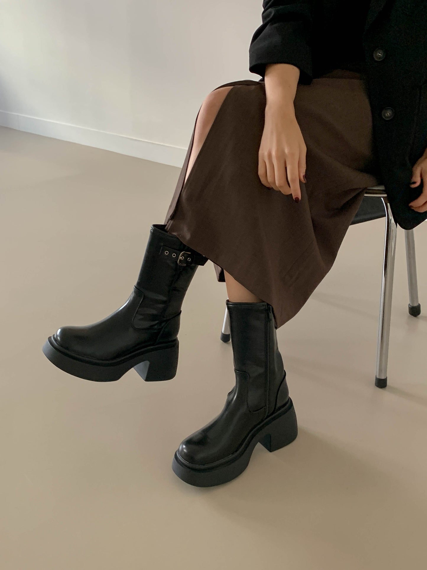 +7cm Classic Timeless Riding Boots