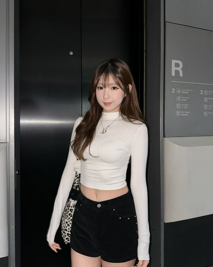 【冬日必備❄️日常百搭款】Sliver Pin燈芯絨A字短褲