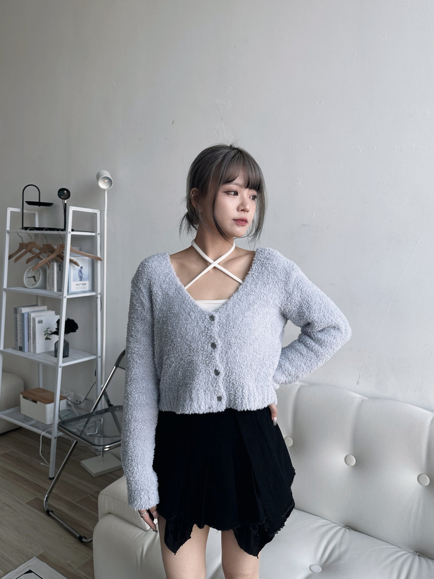 Super Warm☁️Cloudy Marshmellow Muffler Cardigan