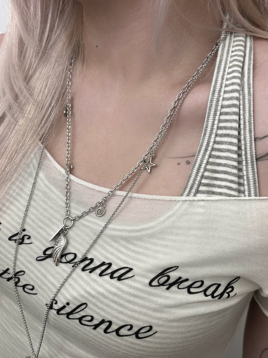 Like Heaven Sliver KR Necklace