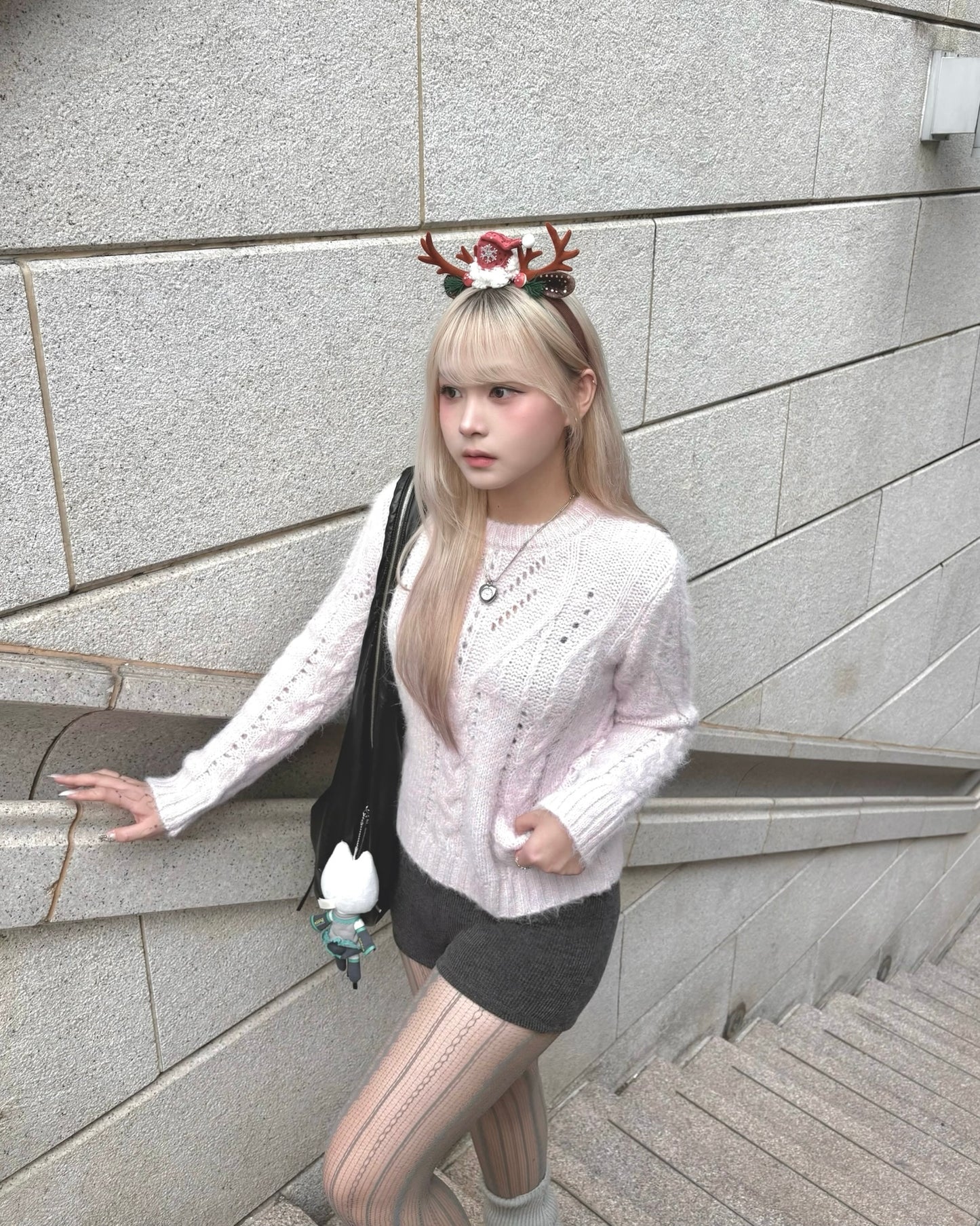 【韓妹人人必有❄️冬天必買打底】 強烈推薦包色！Warm Up抓絨打底高腰針織短褲