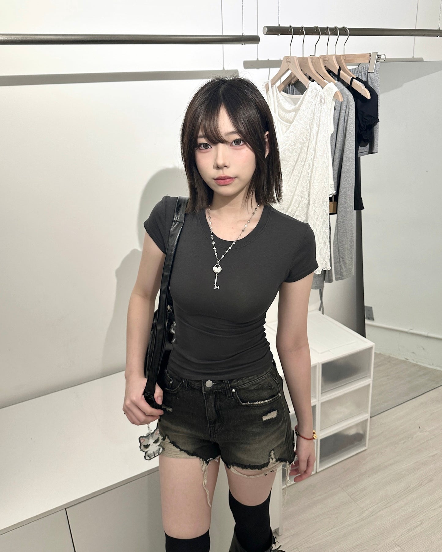【1秒折角腰極顯身材🔥 日常＋Gym百搭必入】Sofly Touch Slim Cut 修腰圓領超彈力柔軟短袖T-Shirt