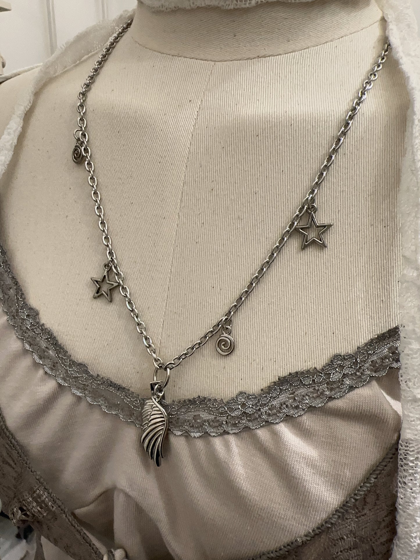 Like Heaven Sliver KR Necklace