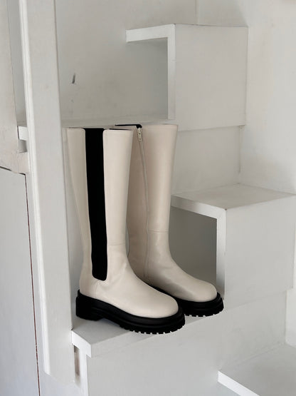 +5cm Slim Fit Basic Riding Boots