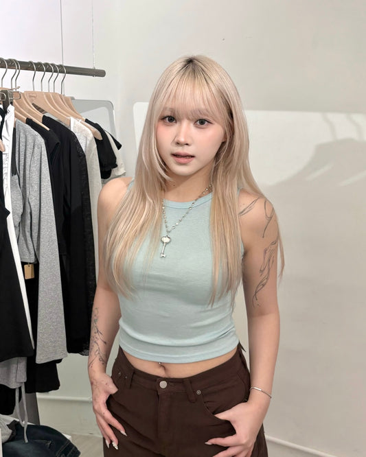 【2026大熱夏日背心疊穿｜ 5色入日常/Gym/疊穿必備】Soft Cotton 圓領棉質彈性背心