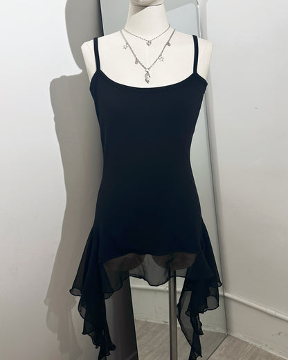 【365 Days 韓式疊穿打底必入】Airy Lightness飄逸雪紡透紗吊帶襯裙Overlay Top