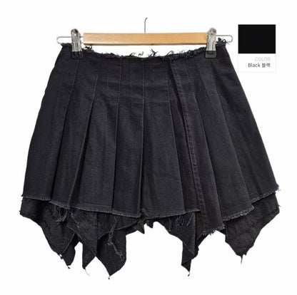 Twinkle Layered A-line Pleated Skirt