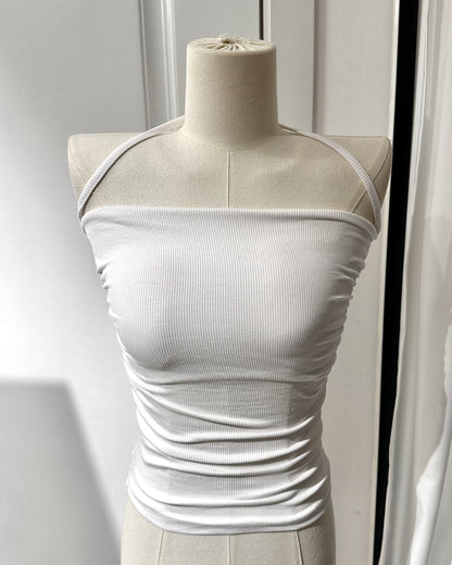 【Daily百搭必備】3 ways綁帶美胸修身Bra Top