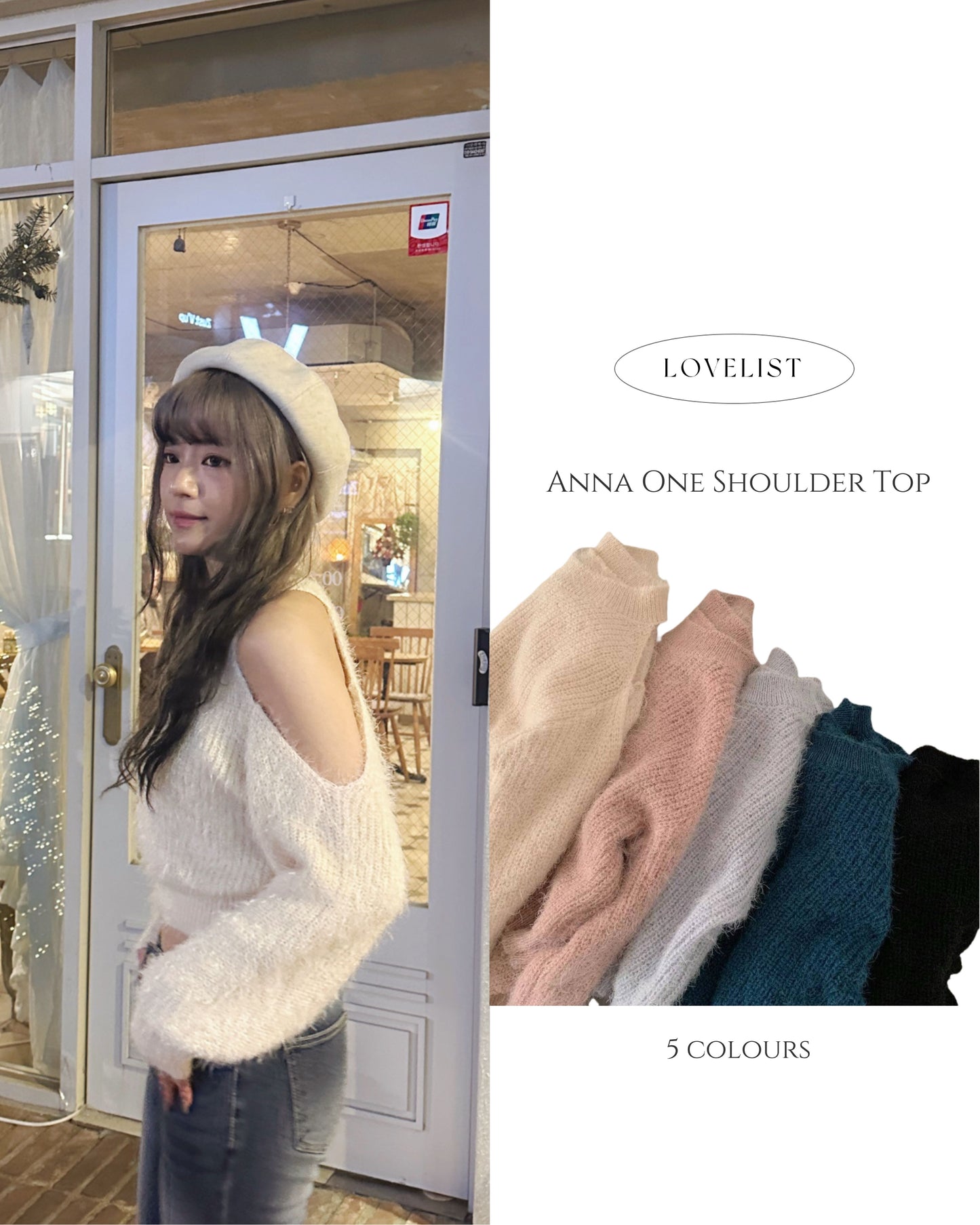 Anna One Shoulder Top