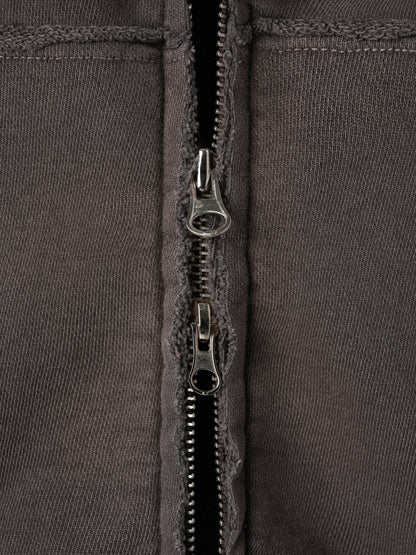 【入冬必備日常外套🍂】Dirty Fit微刷白水洗磨爛風柳釘扣連帽外套