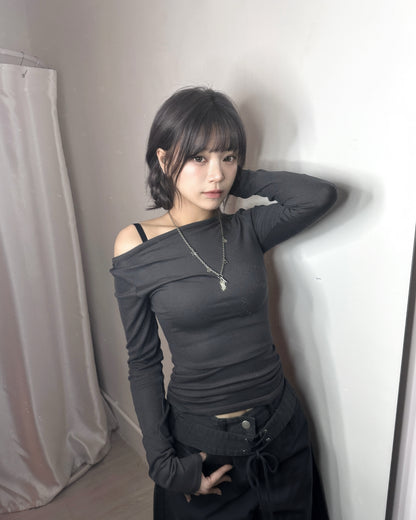 【約會心動單品🌷顯身材首選】Irresistible 芭蕾舞風5 ways綁帶軟滑涼感Top