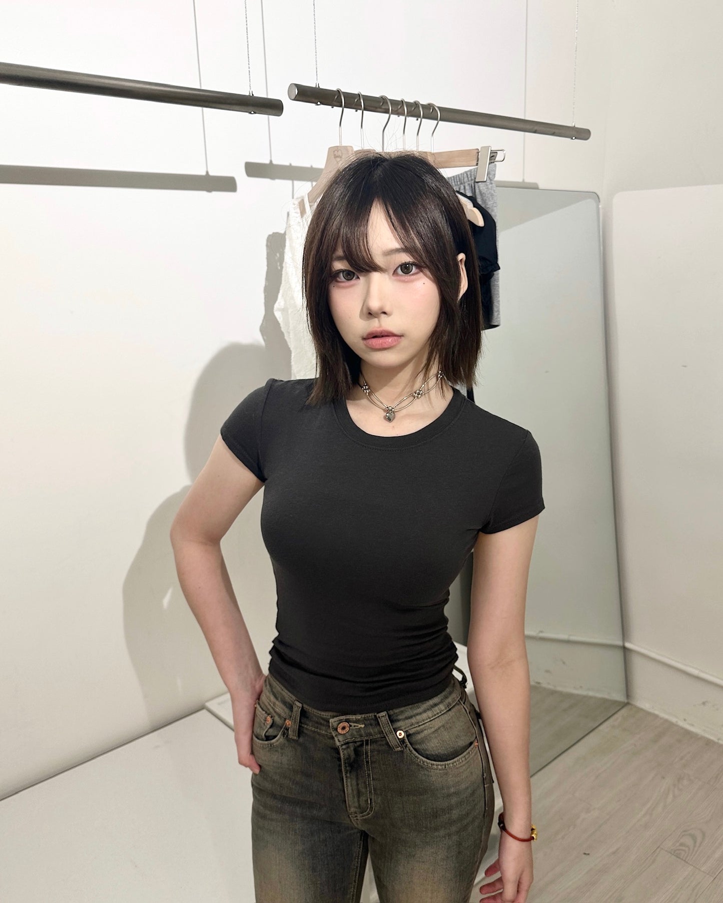 【1秒折角腰極顯身材🔥 日常＋Gym百搭必入】Sofly Touch Slim Cut 修腰圓領超彈力柔軟短袖T-Shirt