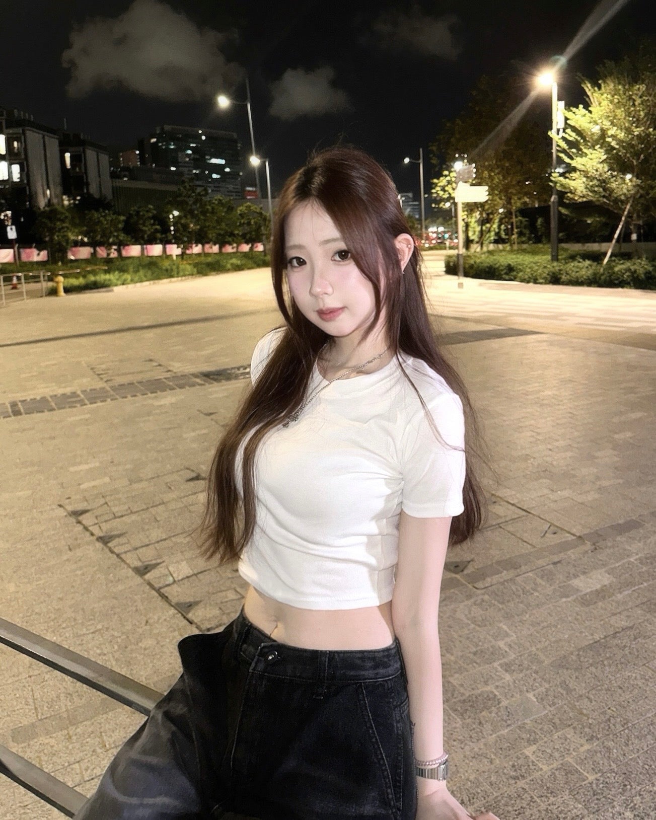 【韓網熱賣同款】Clean Fit顯身材Basic Crop 棉質Tee