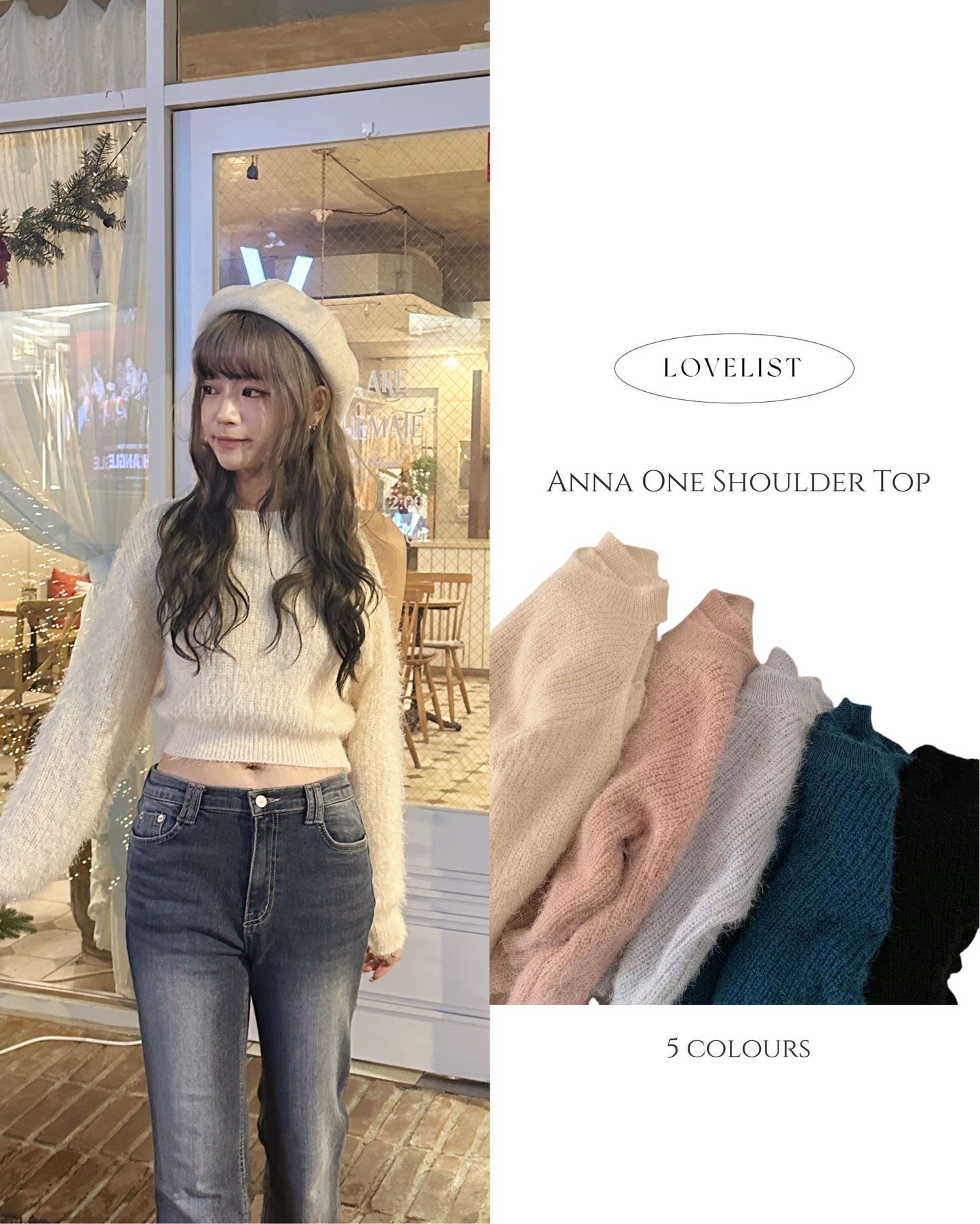 Anna One Shoulder Top