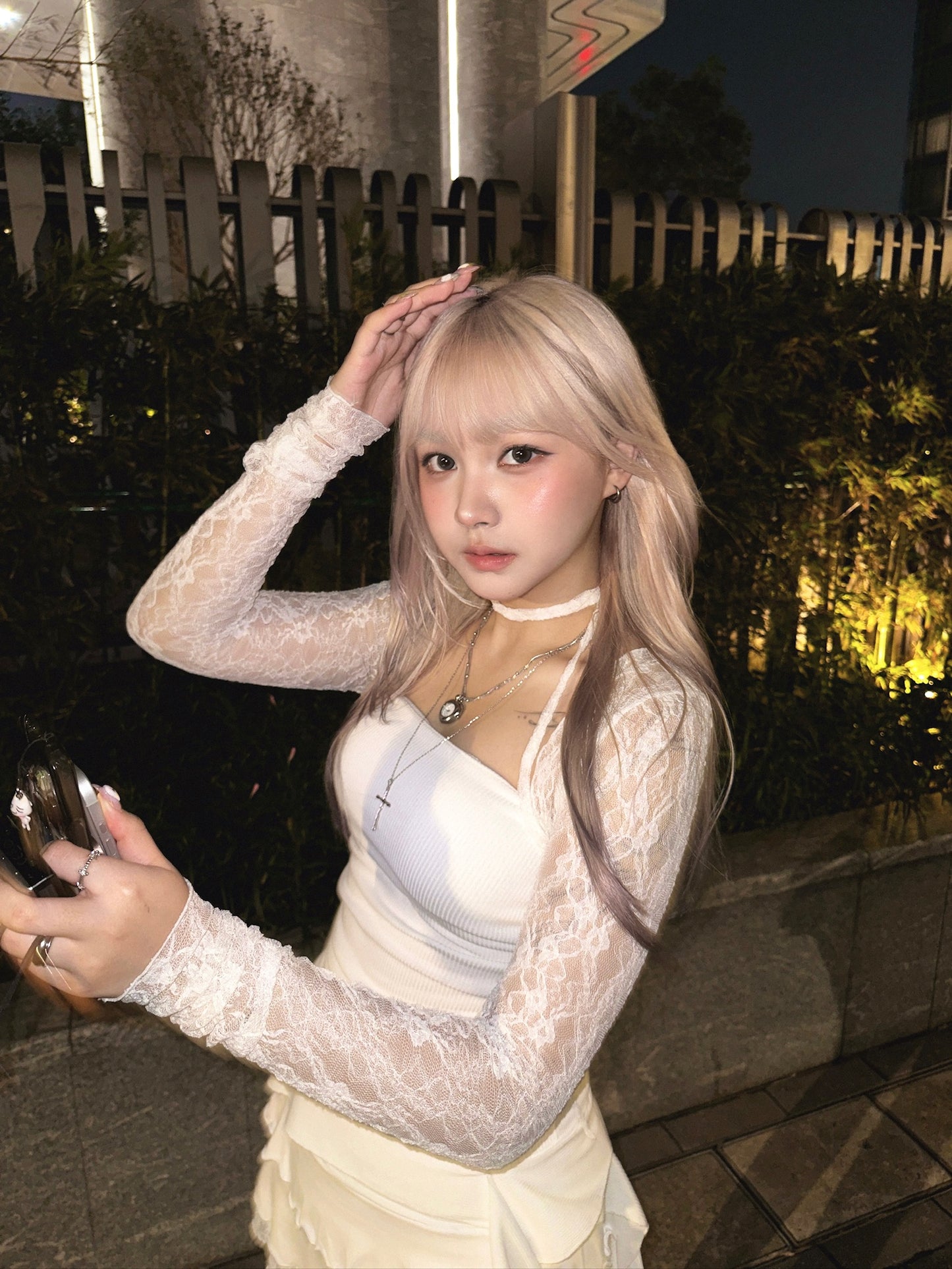 【韓式疊穿入門】不規則垂墜飄帶半身抹胸Padded Dress