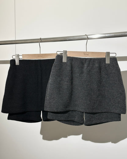 【韓妹人人必有❄️冬天必買打底】裙褲2026 New Ver💗Warm Up抓絨打底高腰針織裙褲