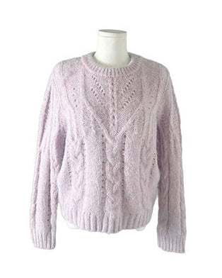 【Wool 16%⛄️禦寒日常百搭款】Vanilatte餅乾圓領混色點點鬆身針織冷衫