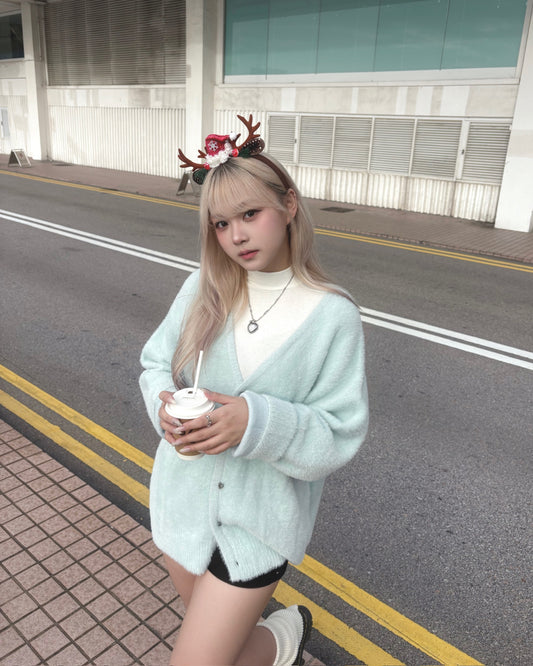 【熱賣回歸Comeback⛄️Unisex情侶可穿👫】Winter Cuddle Oversized極軟滑水貂毛外套