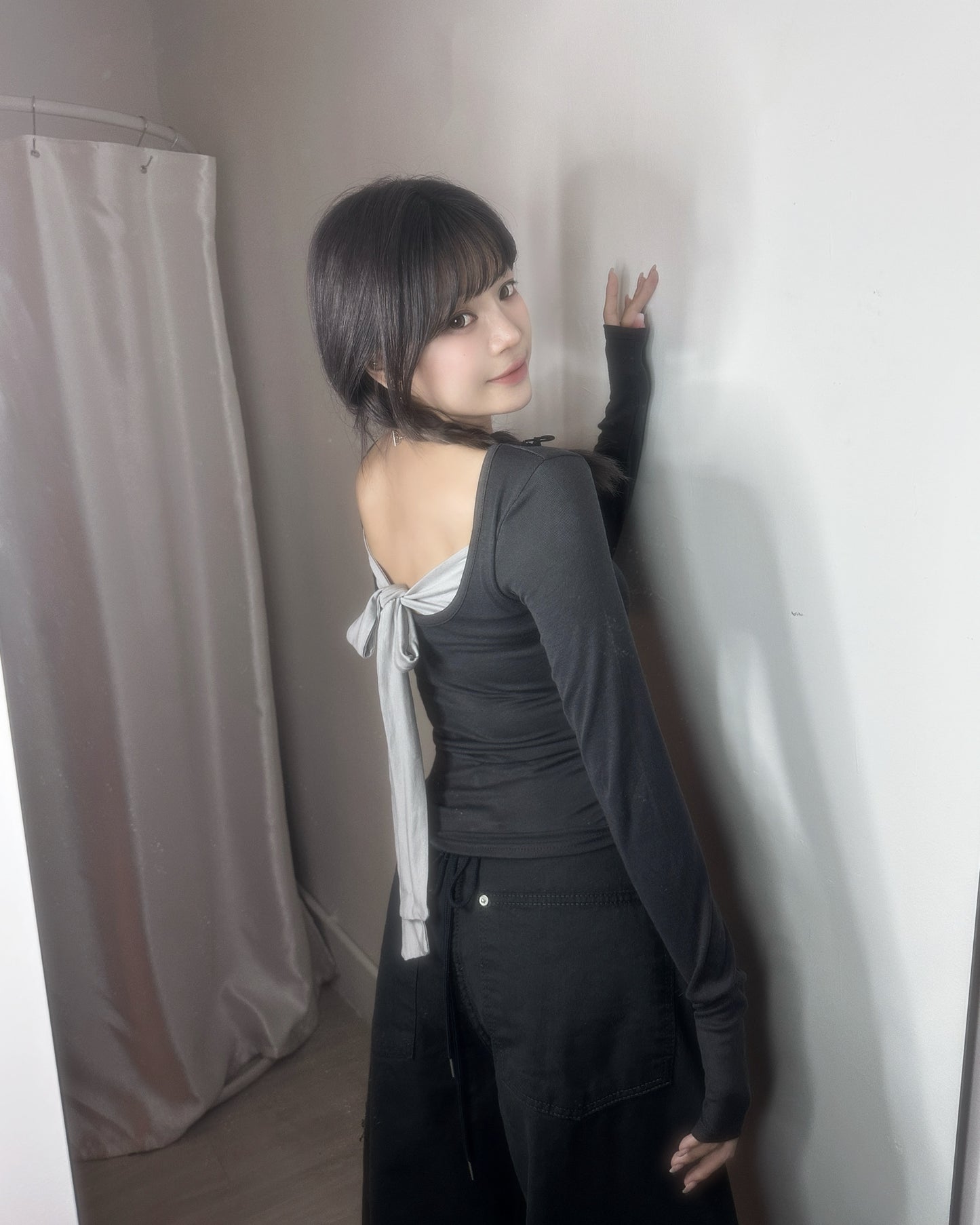 【約會心動單品🌷顯身材首選】Irresistible 芭蕾舞風5 ways綁帶軟滑涼感Top