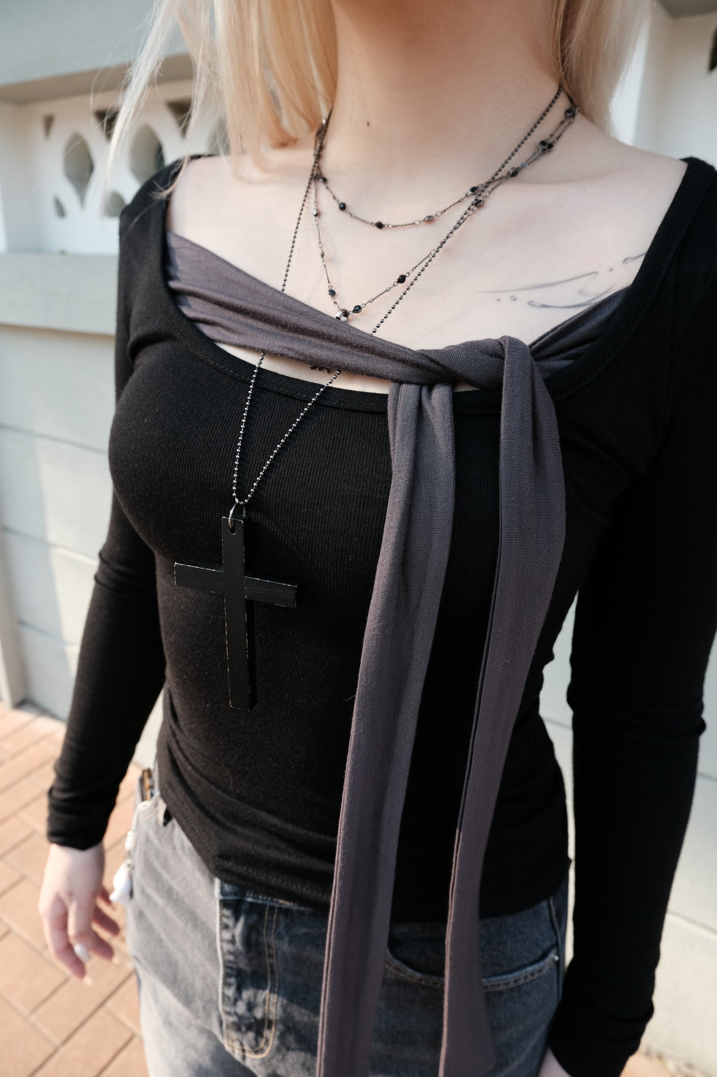 【約會心動單品🌷顯身材首選】Irresistible 芭蕾舞風5 ways綁帶軟滑涼感Top