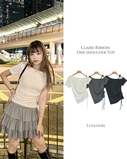 Claire One Shoulder Top