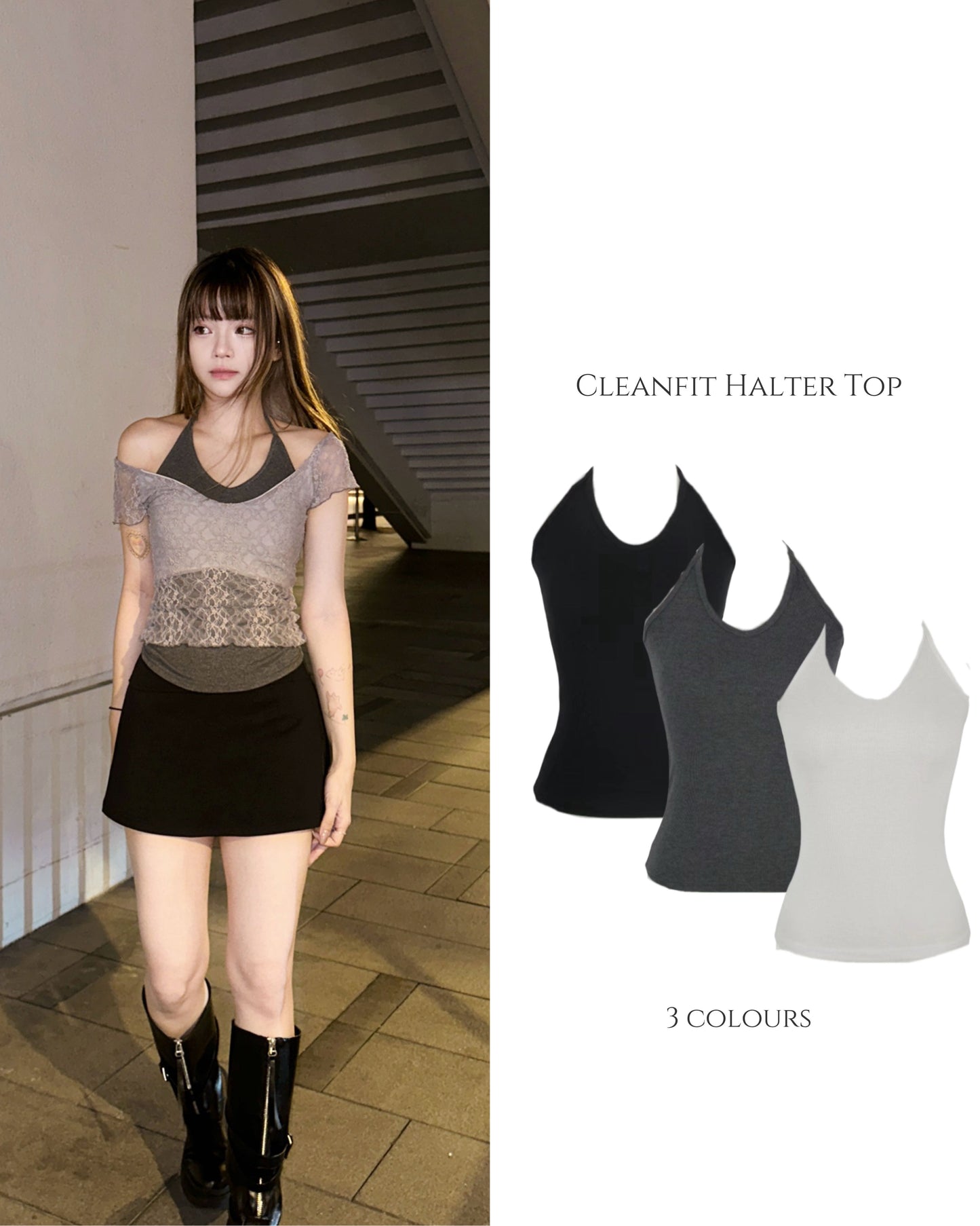 Cleanfit Halter Top